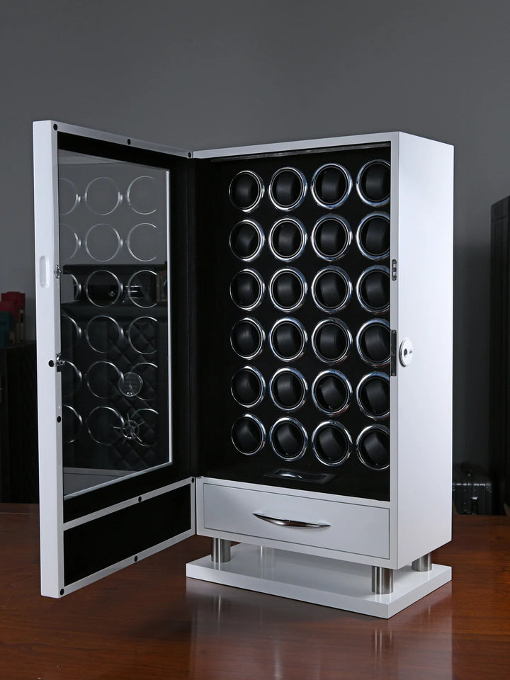 Watch Winder Mechanical watch, self swinging device, rotating device, fingerprint unlocking, automatic winding device, watch box