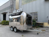 Pro Food Trailer Manufacturer Built EU USA AU Standard Quality with Personal Customization Choice Business logo Food Truck