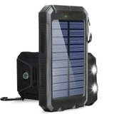 Solar Power Bank 80000mAh Portable Power Bank External Battery Fast Charging Strong Light LDE Light for All Smartphones