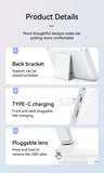 Ear Otoscope With 6LED Lights 3.9mm Ultra-Thin 1080PHD Smart Visual Ear Camera Digital Otoscope for Kids and Adults