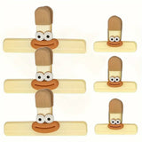 2/6 Pcs Creative Snack Sealing Clip Food Preservation And Moisture-Proof Sealing Clip Multifunctional Office Long Tail Clip