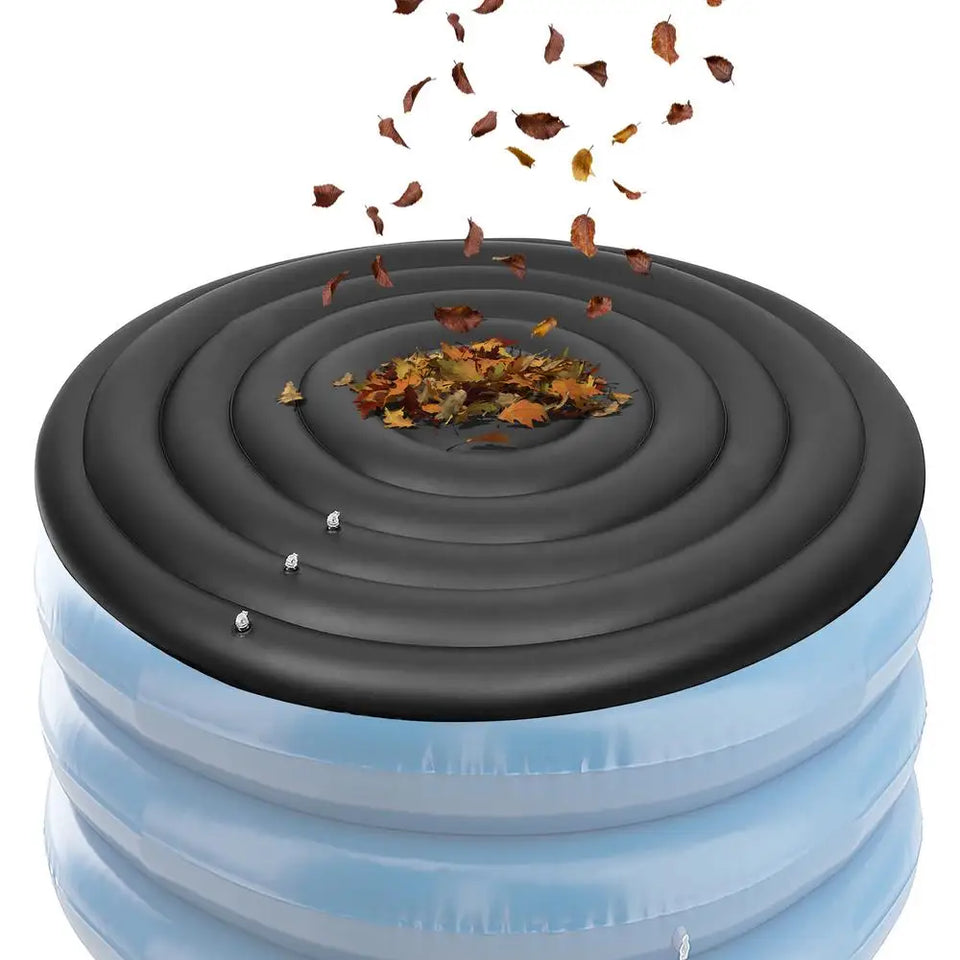Round Hot Tub Cover Spa Pool Protective Lid Portable Round Inflatable Hot Tub Cover Replacement for Family Hotel Garden