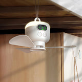 Portable Wireless Ceiling Fan Light Rechargeable Camping Fan with Remote Control Tent Fan for Outdoor Camping Dorm