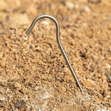 TiTo 3.0*165mm Ultralight Camping Accessories Titanium Alloy Tent Stake Pegs With Hook