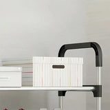 5-Layer Stackable Shoe Rack, Space-Saving Black & Blue Vertical Shoe Storage Cabinet for Wardrobes & Corners