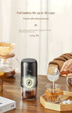 Portable Coffee Grinder Electric USB Rechargeable Home Outdoor Blenders Profession Adjustable Coffee Beans Grinding for Kitchen
