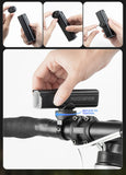 ROCKBROS Bike Light 1500LM 5000mAh Bicycle Light IPX6 Aluminum Type-C Rechargeable Smart Brightness Sense Adjust Cycling Lamp