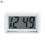 Electronic Clock Car Dashboard Student Exam Study Mini LCD Display Large Screen Table Desk Digital Clock Home