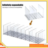 Acrylic Desktop File Sorter Organizer, 4 Compartments Mail Organizers For Desk, For Desktop, Shelf, Office,Organizer HOT!