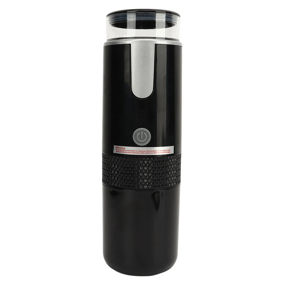 Single Serve Coffeemaker 2 in 1 Design Handheld One Button  Portable Coffee Machine Type C Rechargeable for Hiking