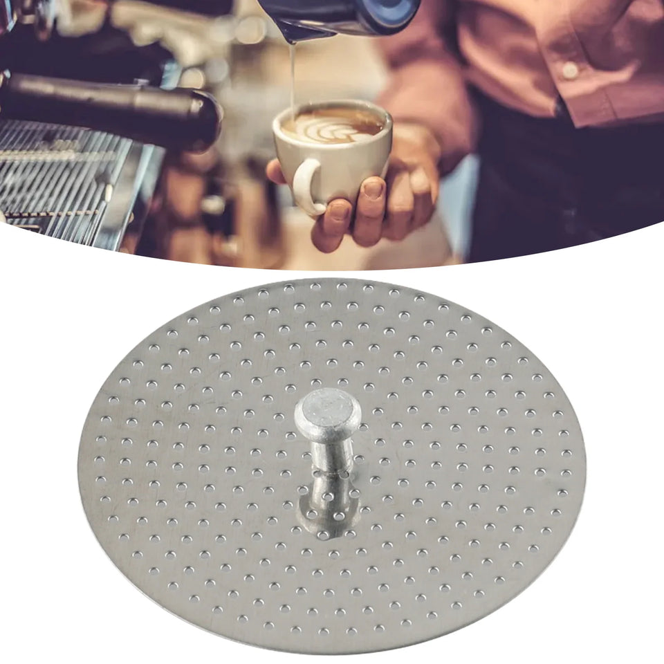 Stainless Steel Moka Powder Pressing Plate For Espresso Coffee 4 Cup 6 Cups Household Cafe Coffee Pot Supplies