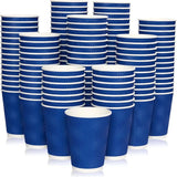 12OZ Coffee Cups Disposable Paper Coffee Cups Insulated Corrugated Kraft Ripple Wall Cup for Hot Beverage or Tea Drink Hot Water