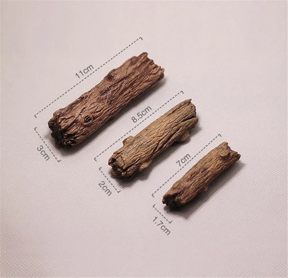 Mini Trunk Branch Stump Miniatures Fairy Garden Home Decor Desk Home Decoration Accessories Gift Home Decor Accessories