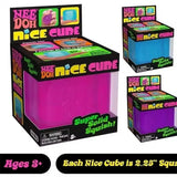 In Stock/,.Squishy Schylling Needoh Nice Cube Sensory Toy Anti-Stress Stress Relief Jigsaw Pressure Relief Souvenir for Kids 말랑이