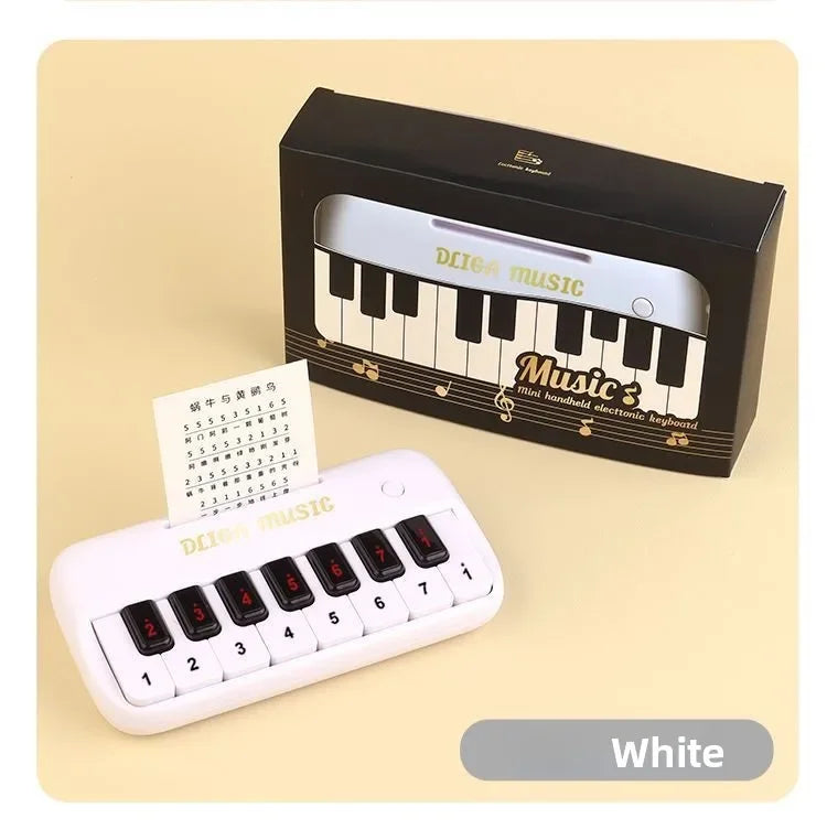 Portable 15 Keys Digital Keyboard Children Mini Electronic Piano Children Musical Instrument Educational Toys for Children Gift