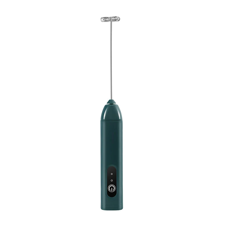 Mini Milk Frother Electric Egg Blender Coffee Whisk Mixer USB Rechargeable Handheld Mixer Foamer Shaker Cooking Drink Blender