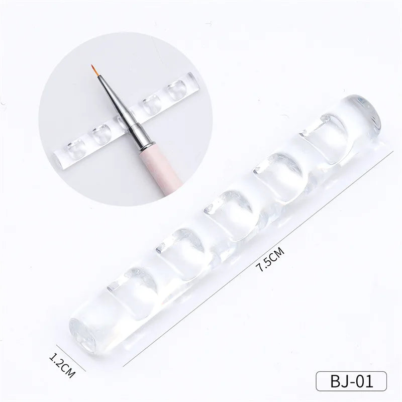 Acrylic Pencil Holder For Desk Organizer Office Accessories Pen Holder Rack Display Stand Makeup Brush Pencil Pen Storage Suppli