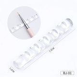 Acrylic Pencil Holder For Desk Organizer Office Accessories Pen Holder Rack Display Stand Makeup Brush Pencil Pen Storage Suppli
