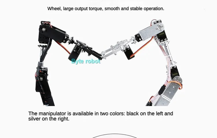 Robotic Arm Kit 6 Dof Programming Robotic Arm DIY kit for Arduino Raspberry Pi Robot For UNO/ESP32 Open Source Code and Tutorial
