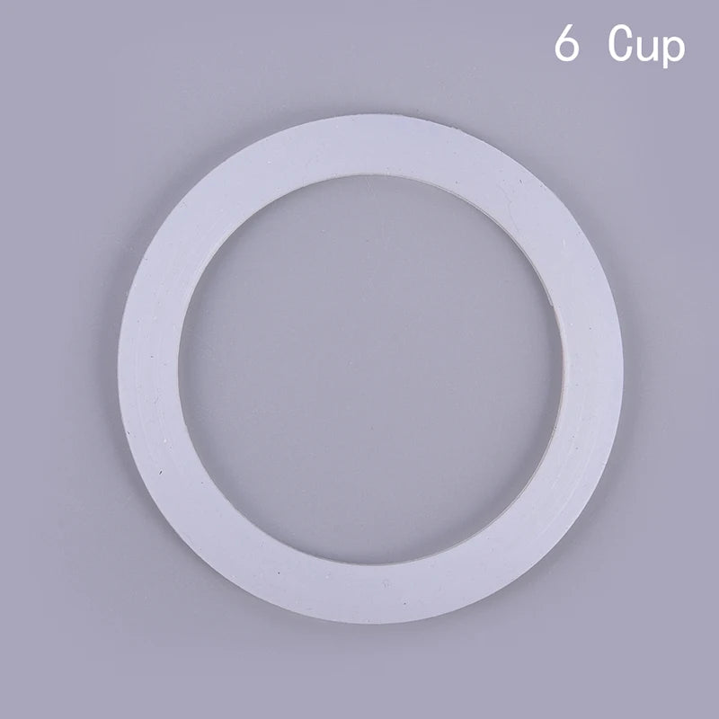 2pcs Silicone Seal Ring Flexible Washer Gasket Ring Replacenent For Cups Moka Pot Kitchen Coffee Espresso Makers Parts