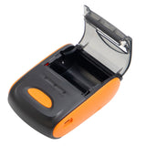 Receipt Printer Portable 58mm Mobile Thermal Printer Wireless BT Mini Bill Ticket Printing Printer with 1pcs Thermal Paper Rolls
