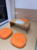 Japanese Style Pure Bamboo Foldable Coffee Table Real Wood Tatami Low Sitting Floor Mat Small Tea Table Window Seat Table