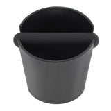Serviceable Shock Absorption Coffee Knock Box with Espresso Cleaning Brush, Removable Knock Bar Espresso Dump Bin