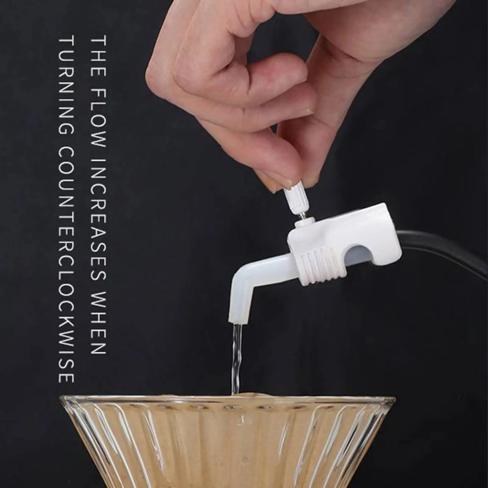 Coffeeware Coffee Makers Pour Over Coffee Kettle Gooseneck Drip Kettle Flow Control Valve Accessaries for Coffee Kitchen