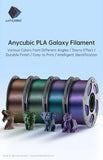 ANYCUBIC PLA Galaxy Filament Starry Effcet 3D Printer Filament Dynamic Colors PLA FDM Kobra 3 combo S1 Combo Printing Filament