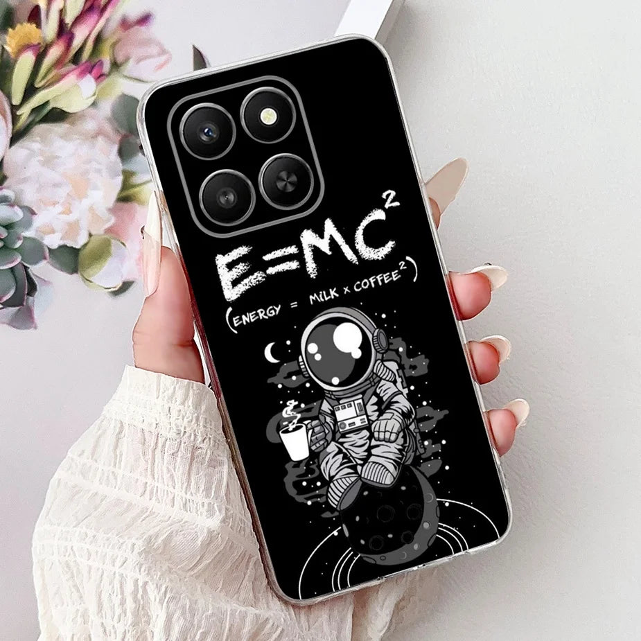 For Honor 400 Smart 5G Case LGN-NX1 Cute Cartoon Painted Cover Soft Slim Phone Case For Honor X7d HonorX7d Honor400 Smart Fundas