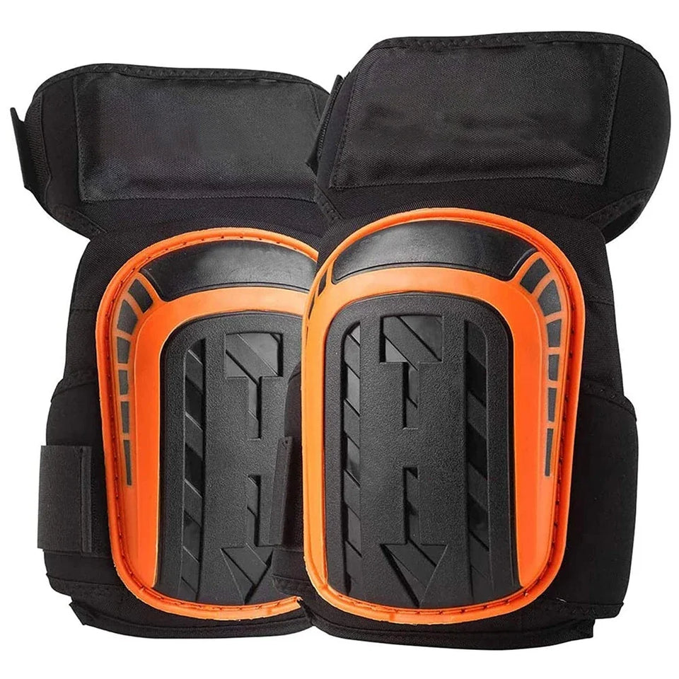 Gel Knee Pads For Work & Gardening – Heavy Duty Professional Knee Pad with EVA Foam&GEL Cushion For Construction, Concrete
