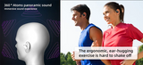 Open Ear Headphones Bluetooth 5.4 Wireless Earphones TWS 60 Hours Playtime Dual Mic Clear Call Sports Air Conduction Headphones
