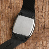 Barrel shaped Men's watch Fashion Sport LED Dashboard Pattern Dial Digital Wrist Watch Gift Digital LED Sports Watch Gifts Mens