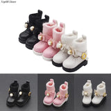 1 Pair Doll Boots Ob11 Shoe Baby New OB11 Shoes Doll Shoes 1/12 Shoes BJD Doll Boots