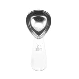 15ml/30ml Stainless Steel Coffee Spoons Coffee Measuring Scoop with Graduated Measuring Spoon Beans Tea Sugar Barista tools
