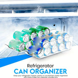 Refrigerator Organizer Bins Soda Cans Dispenser Bins Can Dispensers  Auto Rolling Dispenser Fridge Organizer Pantry Organizer