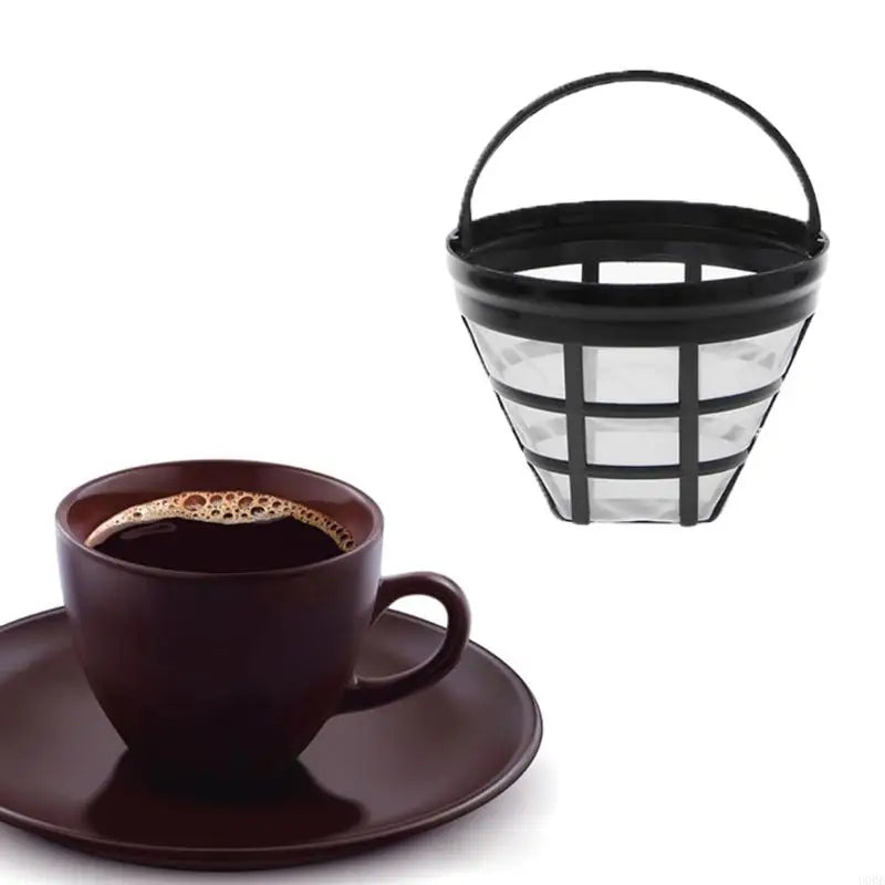 U0DE Coffee Filter with Handle Coffee Maker Household Coffee Basket Fiter