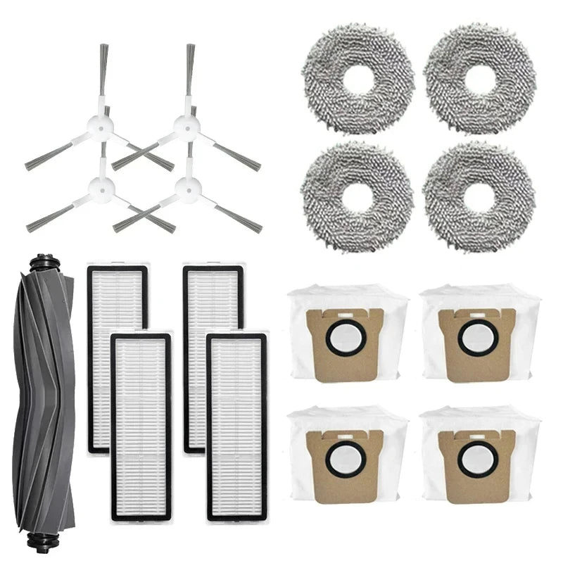 Compatible For Dreame Bot L20 Ultra / X20 Pro / L30 Ultra Replacement Parts Accessories Main Side Brush Hepa Filter Mop Dust Bag