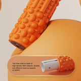 Electric Vibrating Foam Roller Massage Column Rechargeable Muscle Roller 5 Modes Tissue Massager for Bodybuilding