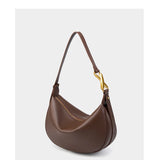 100% genuine leather women's bag designer creates luxury shoulder bag, fashionable new crossbody bag, commuting handbag
