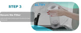 ALTHY Hydrogen Water Pitcher Generator  Balanced Purified Water PH Levels /Calcium Sulfite replacement filter