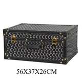 Clothes Storage Boxes Lids Large Capacity Bedroom Storage Boxes Makeup Stationery Organizers Box Toy Props Handicrafts Home