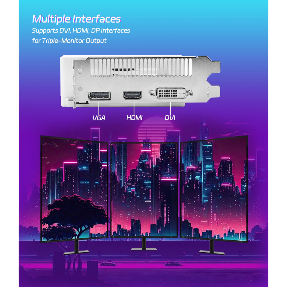 SOYO Graphics Cards radoon RX580 8G GDDR5 Memory Video games Card PCIE3.0x16 GPU Computer Computer Components AMD x 580 8G