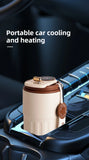 Smart Temp Display Stainless Steel Tumbler Thermal Mug Vacuum Insulated Coffee Cup Travel Thermos Cups Hot Water Bottle for Tea