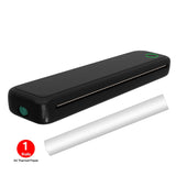 Wireless A4 ink free mini portable thermal printer, suitable for mobile phones and laptops, supports mobile printing
