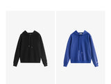 Women Plush Hoodies Sweatshirt 2024 Autumn Long Sleeve Loose Hooded Sweatshirt Versatile Leisure Multicolor Warm Pullover Tops
