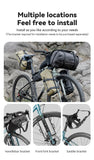 Qunature Bikepacking Bicycle Mount 3/6/12L Waterproof Bag Set Lightweight Durable Shelf Holder for Road Bike Mtb Cycling
