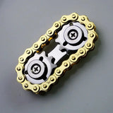 New EDC Sprockets Flywheel Gyro - Antistress Anxiety Metal Bike Chains Fingertip Spinner Fidget Toys For Adult