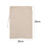 Cotton Strainer Bag Soy Milk Wine Filter Bags Nut Yogurt Clothbags Tea Coffee Juice Filter Net Reusable Kitchen Strainers Mesh