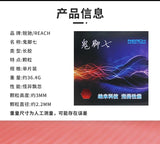 Long Pimples German REACH Table Tennis Rubber Red/Black OX 3.0mm Height Big Particles Table Tennis Rubber Sheet Strong Rotation